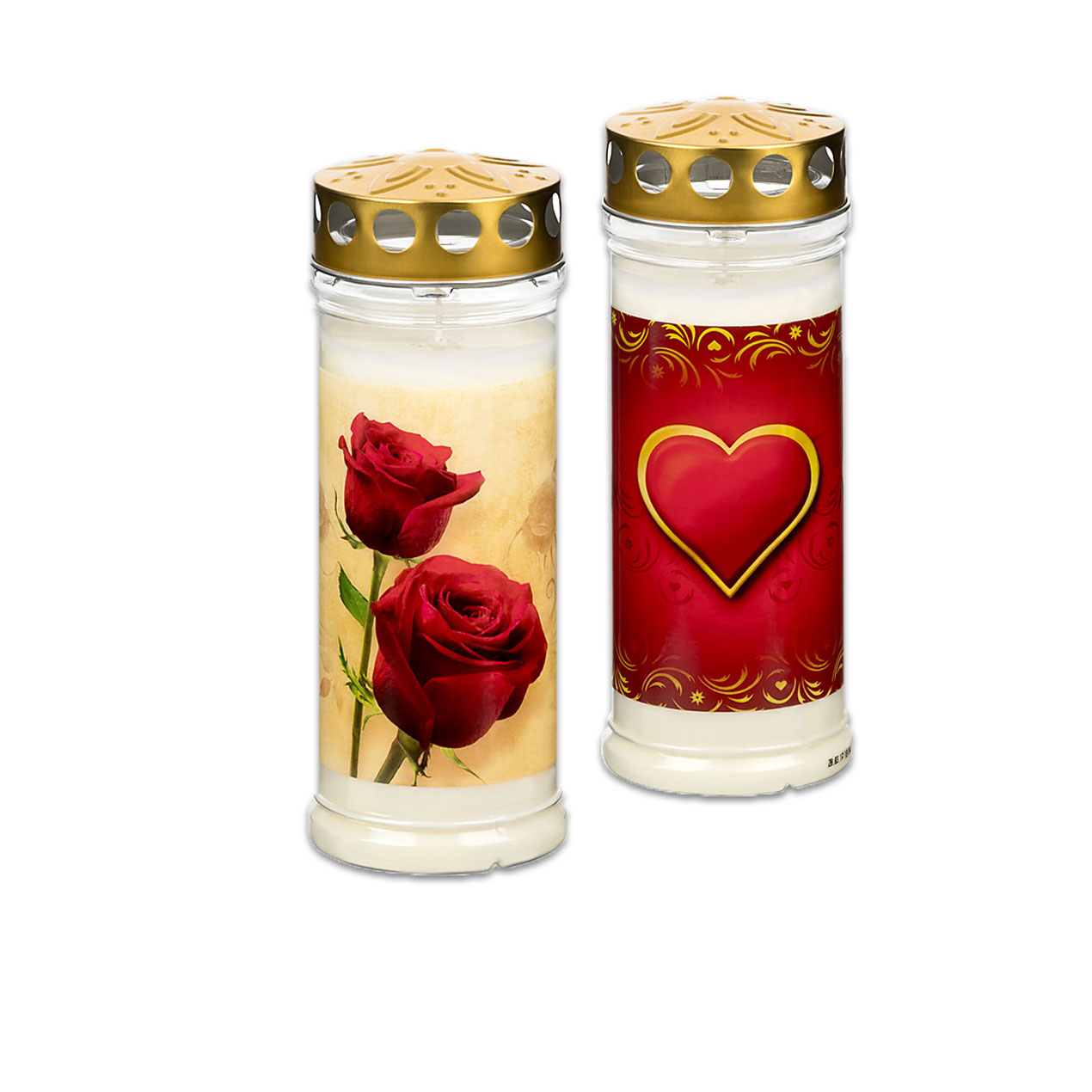 Memoriam mit Golddeckel 7 Tage / Motiv