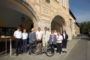 Radeln gegen die Gewalt