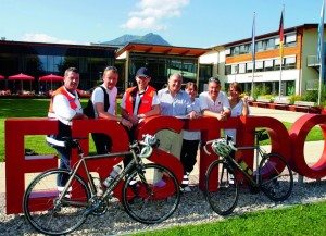 Radeln gegen die Gewalt