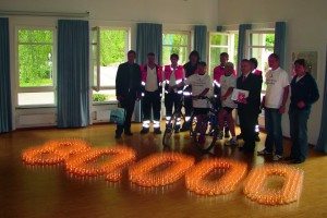 Radeln gegen die Gewalt