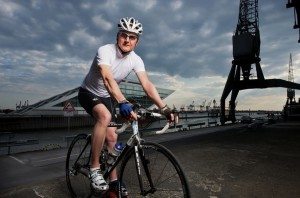 Radeln gegen die Gewalt