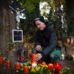Wien - AETERNA Lichte-Sozialaktion auf dem "Friedhof der Namenlosen"