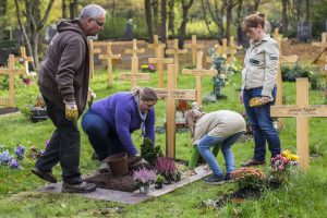 Waldfriedhof Würzburg im Oktober 2014