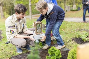 Waldfriedhof Würzburg im Oktober 2014